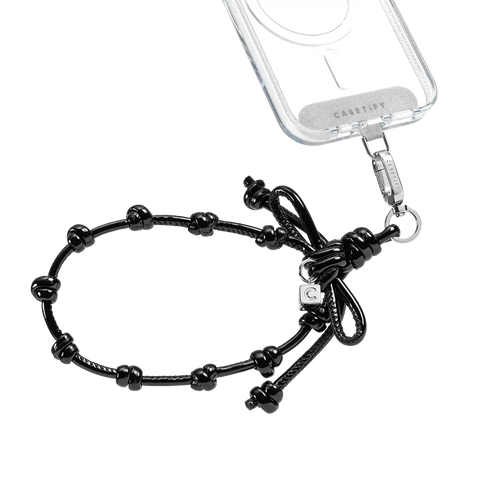 Bow Charm Wristlet