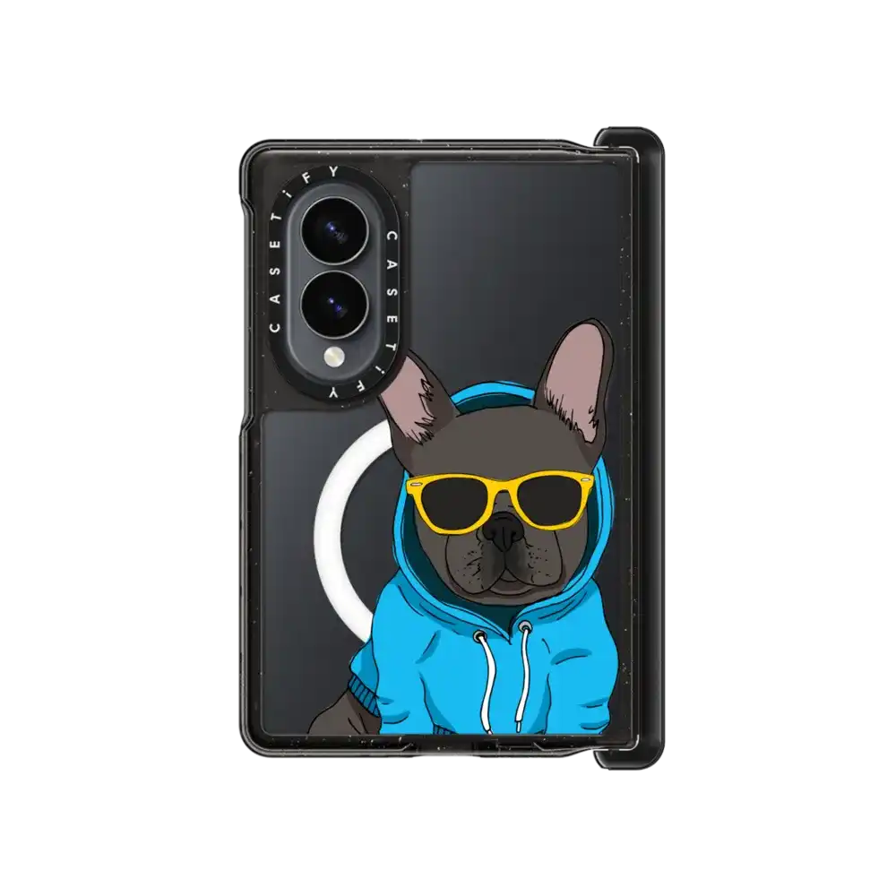 Hipster Frenchie - Black