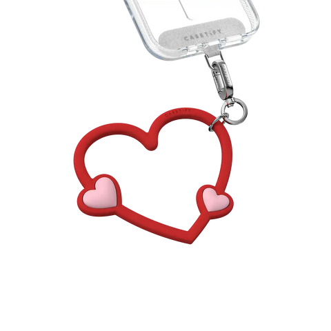 Heart Phone Wristlet