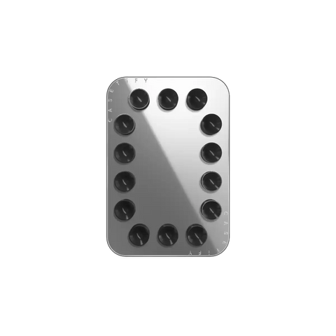 Snap & Stick Mirror Cardholder Stand