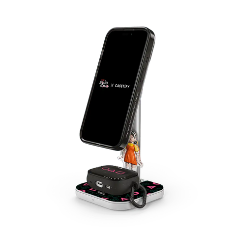 Squid Game Young-hee PowerThru 2-in-1 Charging Stand