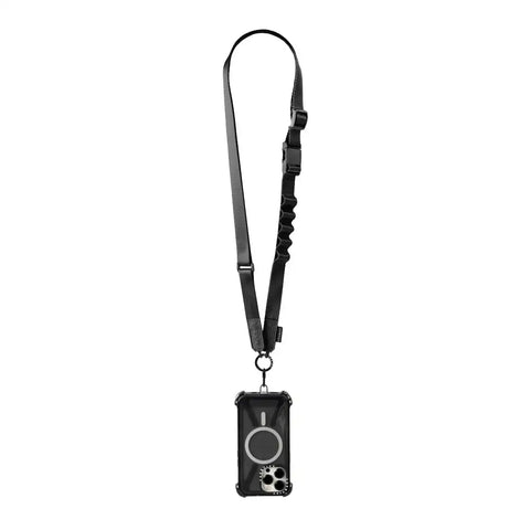 2-in-1 Utility Lanyard - Black