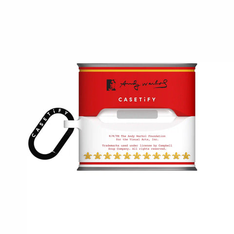 Andy Warhol Campbell's Soup Collectible Earbuds Case - AirPods