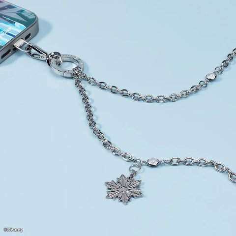 Frozen Metal Rhinestone Cross-body Strap