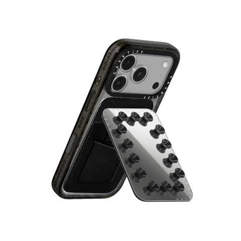 Snap & Stick Mirror Cardholder Stand