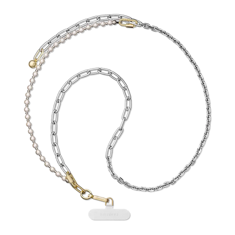 2-in-1 Metal Cross-body Chain
