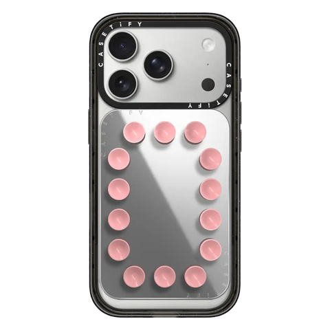 Snap & Stick Mirror Cardholder Stand