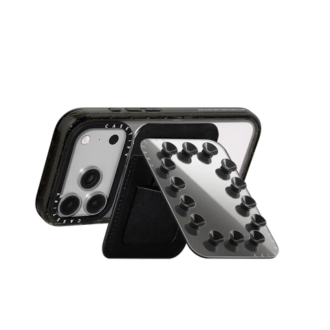 Snap & Stick Mirror Cardholder Stand
