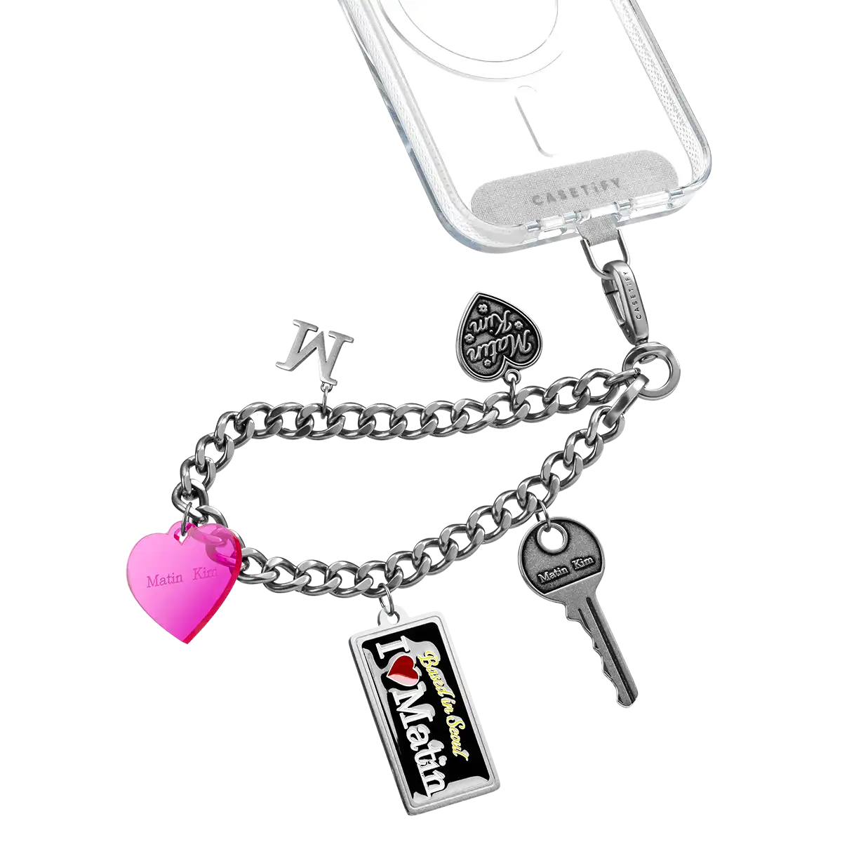 MATIN KIM CHARM KEYCHAIN