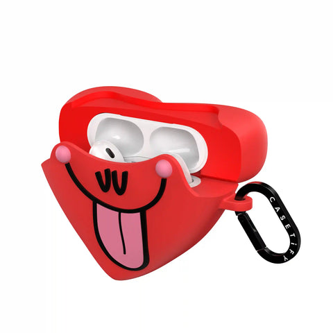 Jon Burgerman Heart Collectible Earbuds Case - AirPods Pro