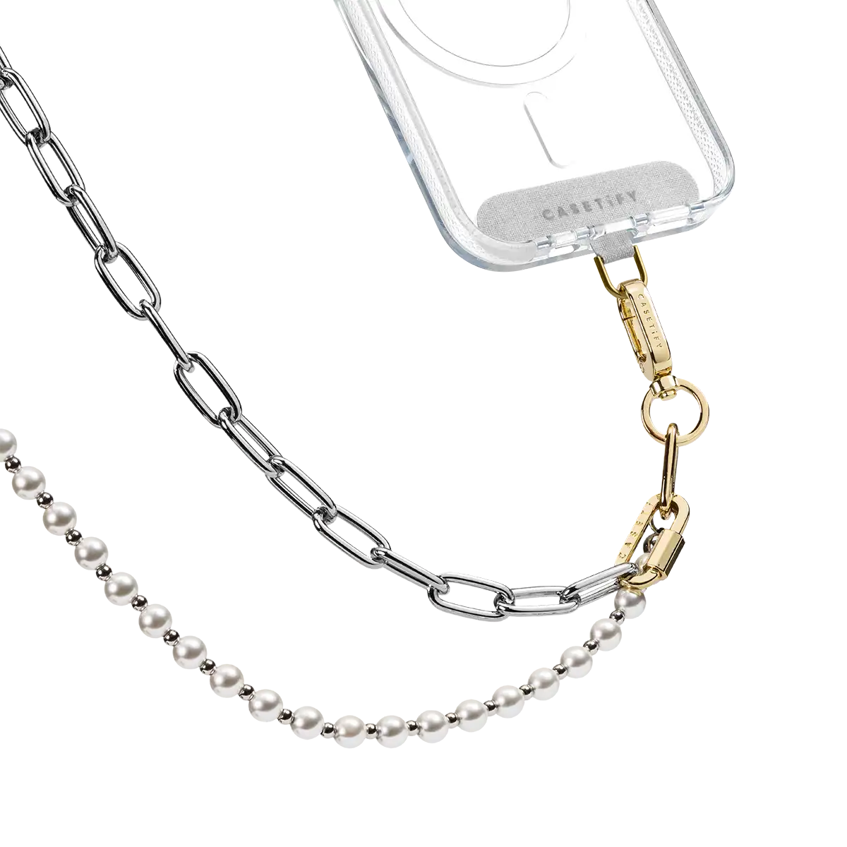 2-in-1 Metal Cross-body Chain