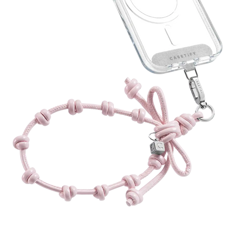 Bow Charm Wristlet