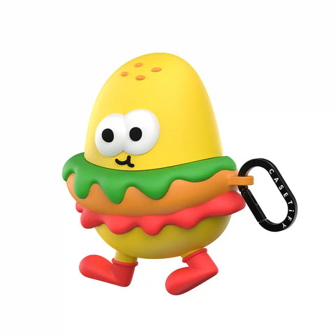 Jon Burgerman Burger Collectible Earbuds Case - AirPods Pro