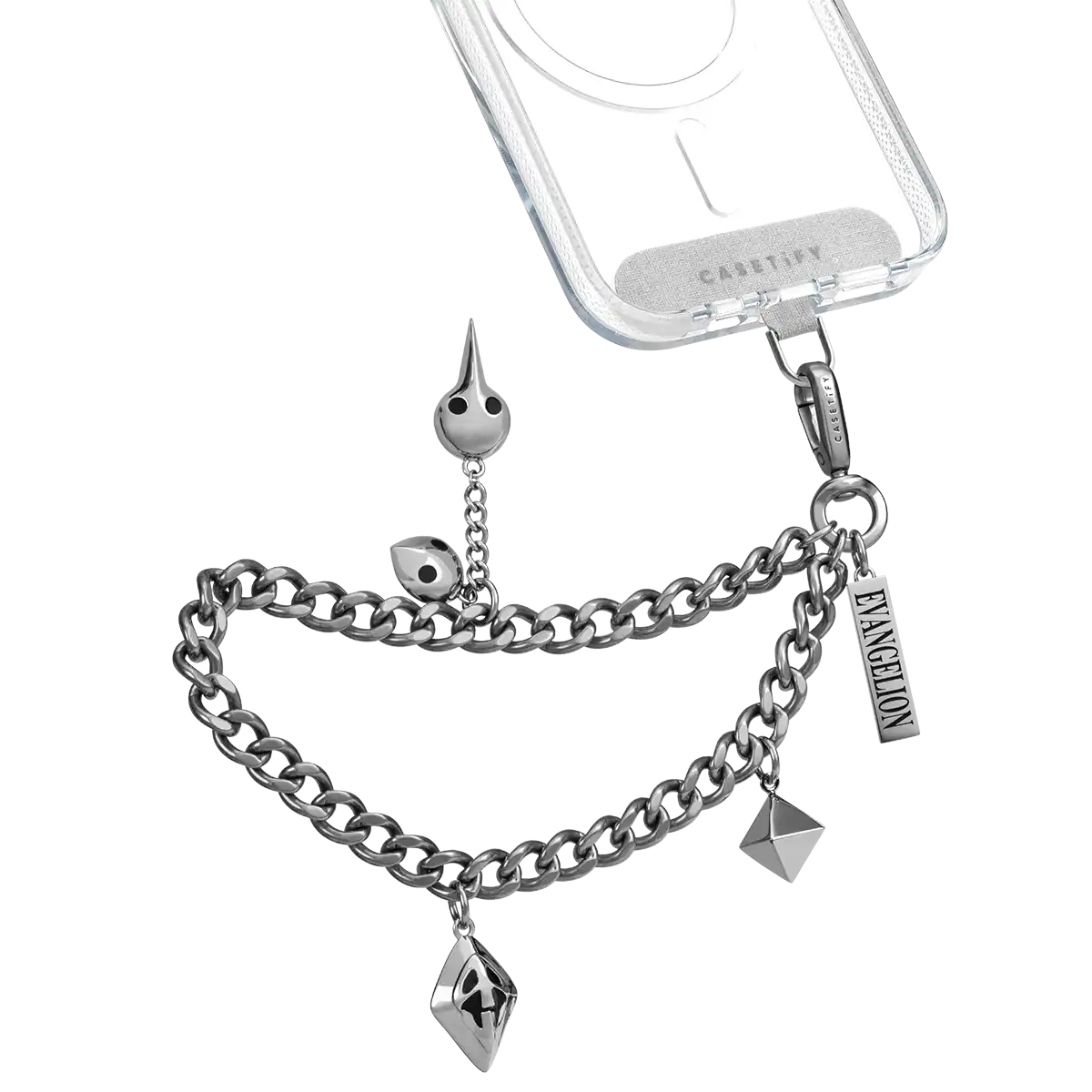 Evangelion Angel Metal Chain Wrist Strap