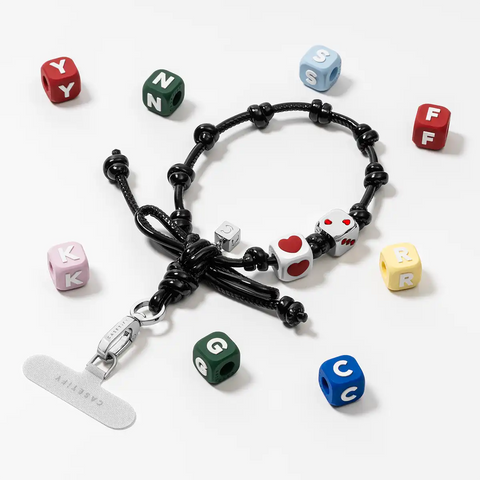 Bow Charm Wristlet
