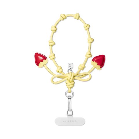 Bow Charm Wristlet