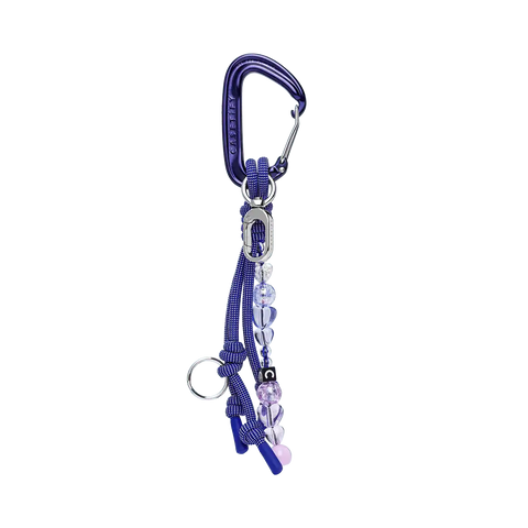 Ultra Bounce Carabiner Keychain - Indigo