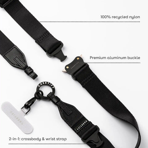 2-in-1 Utility Lanyard - Black