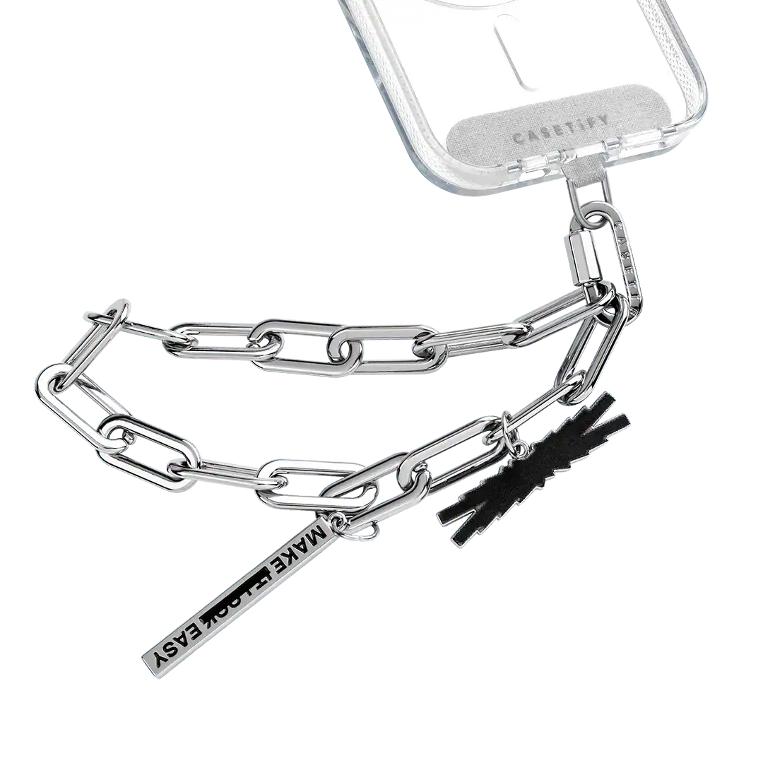 LE SSERAFIM EASY Metal Chain Wrist Strap
