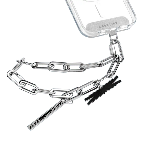 LE SSERAFIM EASY Metal Chain Wrist Strap