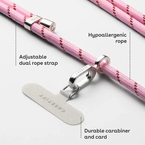 Rope Cross-body Strap (Double End, Braided)