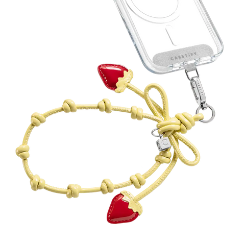Bow Charm Wristlet